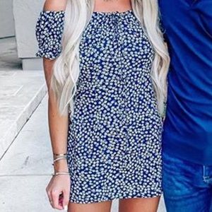 Off the shoulder dress